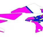 Kit déco BLACKBIRD Retro - Yamaha YZ125/250