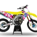 Kit déco BLACKBIRD Retro - Suzuki RMZ 250/450