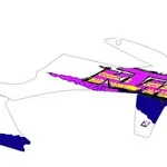 Kit complet BLACKBIRD Retro - KTM EXC/SX-SXF