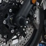 Protections de fourche R&amp;G RACING - noir Triumph Speed Twin 1200