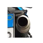 Silencieux MIVV Dakar Slip-On acier inoxydable noir - Yamaha Ténéré 700 19-22