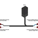 Déclencheur universel de feux de route pour les phares à LED DENALI Trigger Wizard