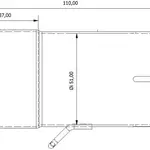 Tube de raccordement MIVV 55   51 mm