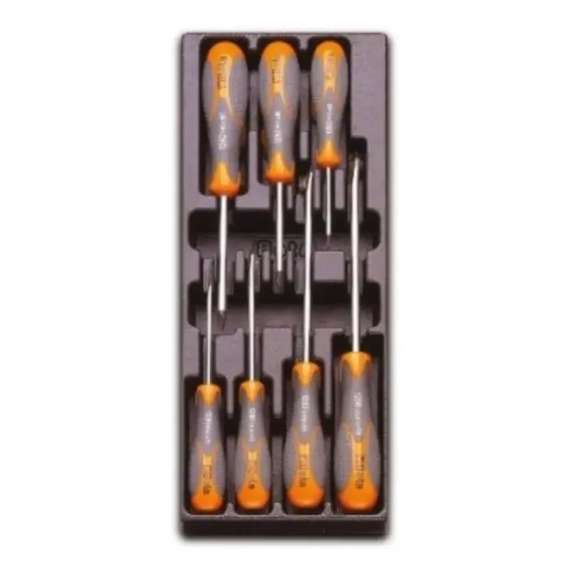 Plateau thermoformé rigide BETA avec composition d'outils - T180