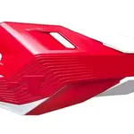 Protèges-mains RACETECH HP3 Cross/Enduro rouge/blanc