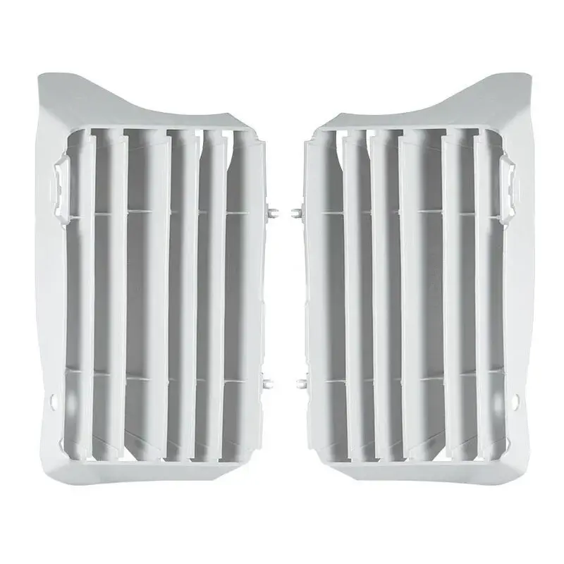 Ouïes de radiateur RACETECH blanc Honda CRF450R