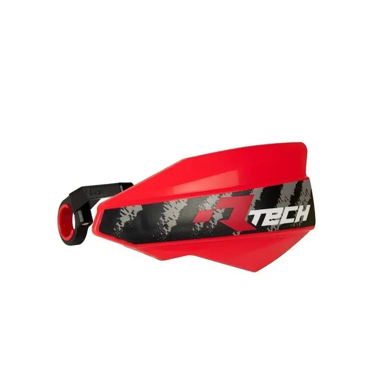 Protège-mains RACETECH Vertigo rouge fluo E-Bike