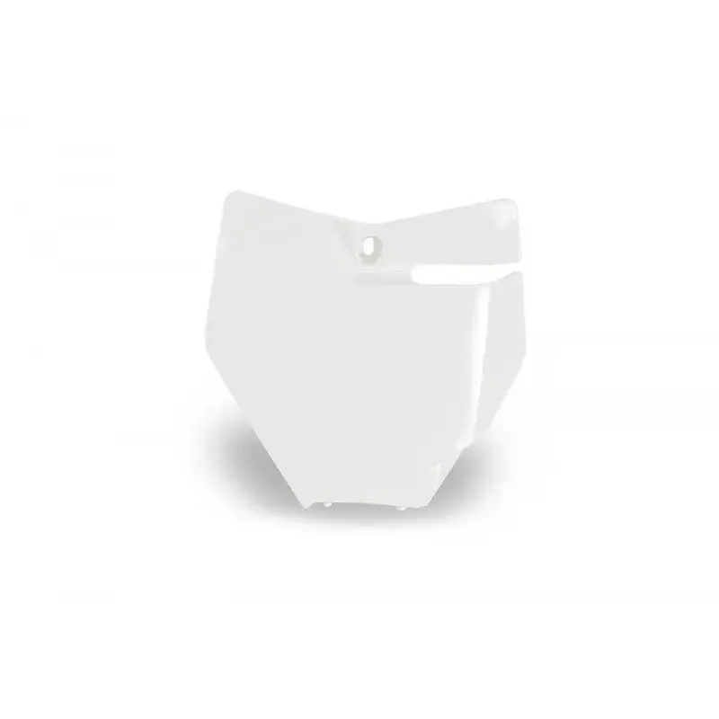 Plaque numéro frontale UFO blanc Gas Gas MC 85