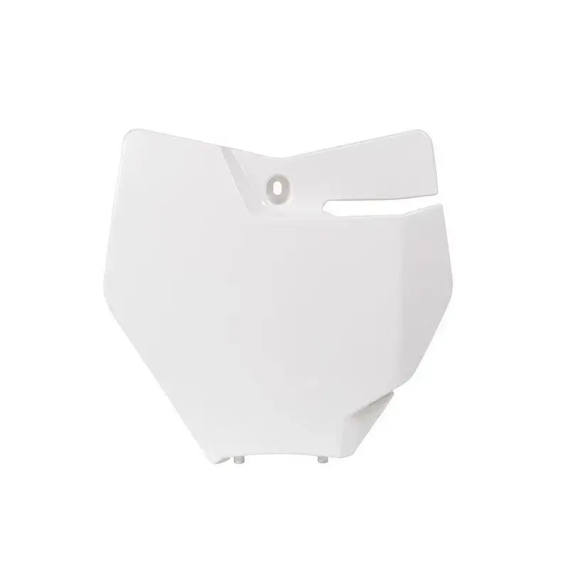 Plaque numéro frontale RACETECH blanc KTM