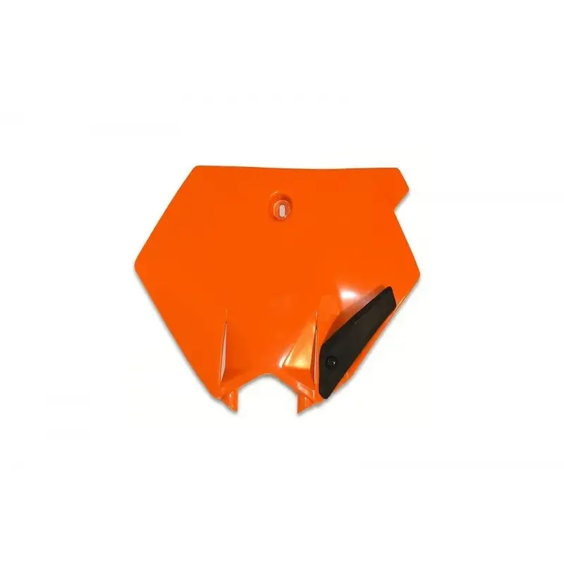 Plaque numéro frontale UFO orange KTM SX85
