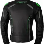 Veste RST S1 CE cuir - noir/gris/vert fluo taille M