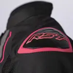 Veste femme RST S1 Mesh CE textile noir/rose fluo taille XL