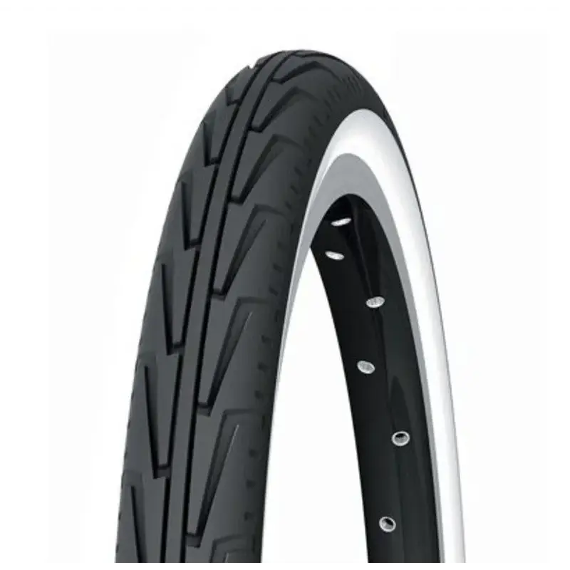 Pneu MICHELIN 500 a confort (37 - 440) junior ville noir/blanc