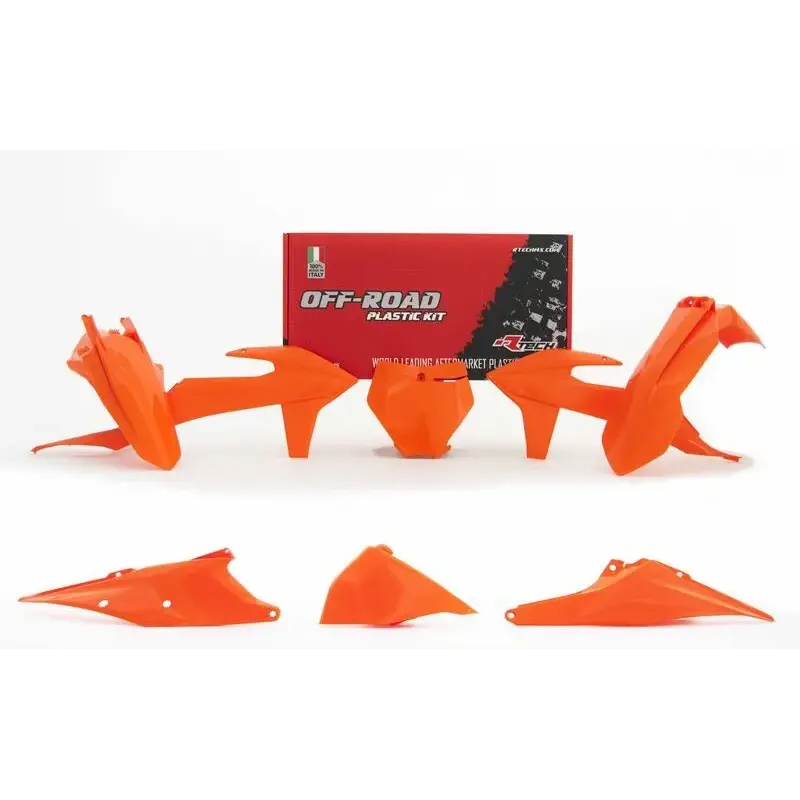 Kit plastiques RACETECH orange - KTM