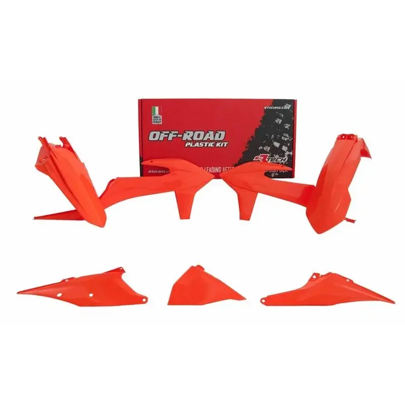 Kit plastiques RACETECH orange - KTM