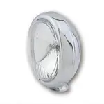 Phare longue portée SHIN YO 4 1/2 pouces, boîtier plat, chromé