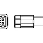 Câble adaptateur HIGHSIDER mini clignotants, Ducati