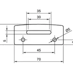 Plaque de montage HIGHSIDER différents éclairages de plaque d&#039;immatriculation