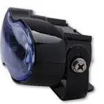 Eclairage SHIN YO Feu de route/feu de brouillard noir verre bleu 2x H3 55W