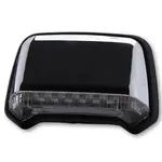 Feu arrière à LED chromé verre clair