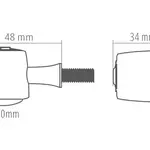 Clignotants LED HIGHSIDER Enterprise CNC