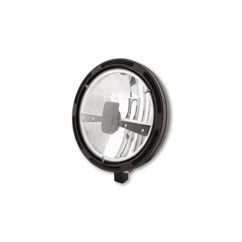 Phare LED HIGHSIDER Frame-R1 Type 3 - 7" noir montage par le bas