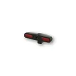 Feu arrière LED HIGHSIDER Flight, noir, verre rouge