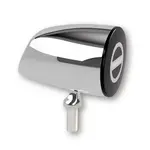 Feu arrière LED HIGHSIDER Rocket Classic chromé