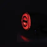 Feu arrière LED HIGHSIDER Rocket Classic chromé