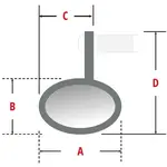 Rétroviseurs embout de guidon HIGHSIDER Ferrara 2