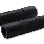 Revêtements HIGHSIDER Conero caoutchouc, 7/8&quot; (22,2 mm), 132 mm, noir mat