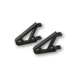 Jeu de support de phare HIGHSIDER XS - anodisé noir, la paire