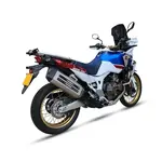Silencieux IXIL MXT inox / alu noir - Honda CRF1000L Africa Twin
