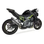 Silencieux IXIL Hexoval Xtrem inox / alu noir - Kawasaki Z900 Full