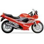 Silencieux IXIL Hexoval Xtrem inox / alu noir - Suzuki GSX 600 F