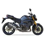 Silencieux IXIL Hexoval Xtrem inox / alu noir - Yamaha FZ-8