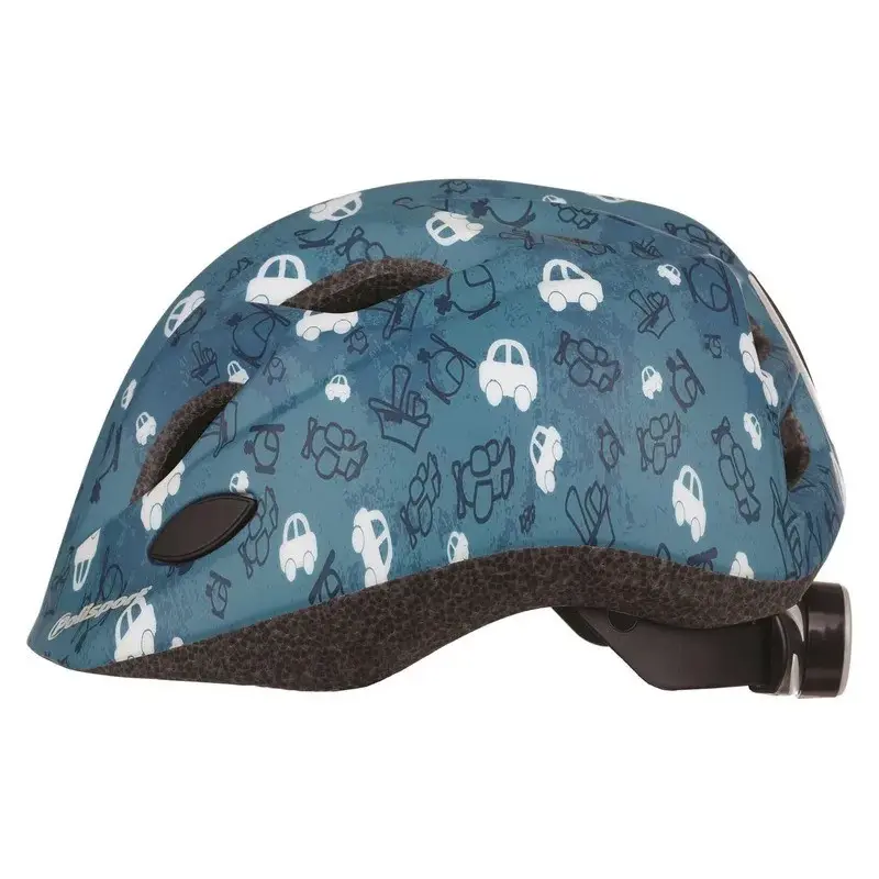 Casque pour enfants Fun Trip avec lumière POLISPORT Led taille XS 45/52 cm