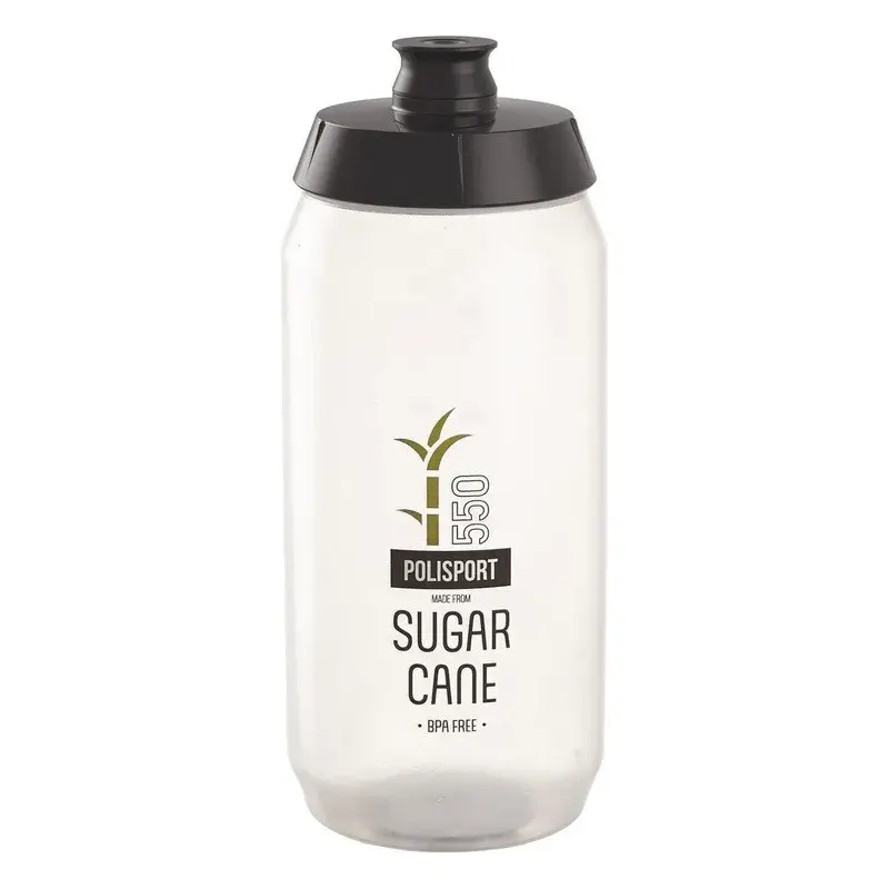 Bouteille d'eau POLISPORT Sugar Cane translucide 550ml