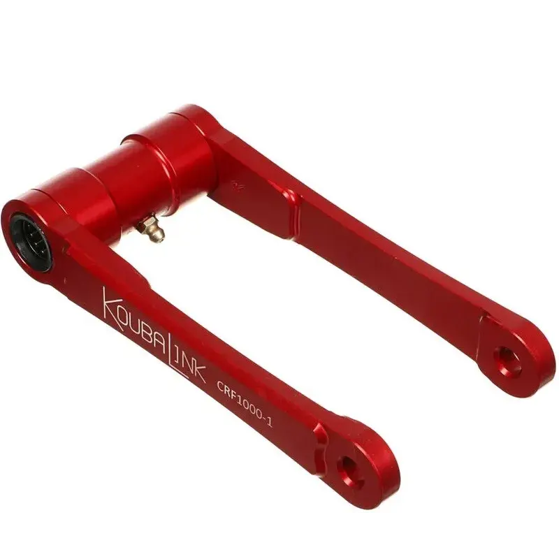 Kit de rabaissement de selle KOUBALINK (22.2 mm) rouge - Honda CRF1000 / 1100 Africa Twin