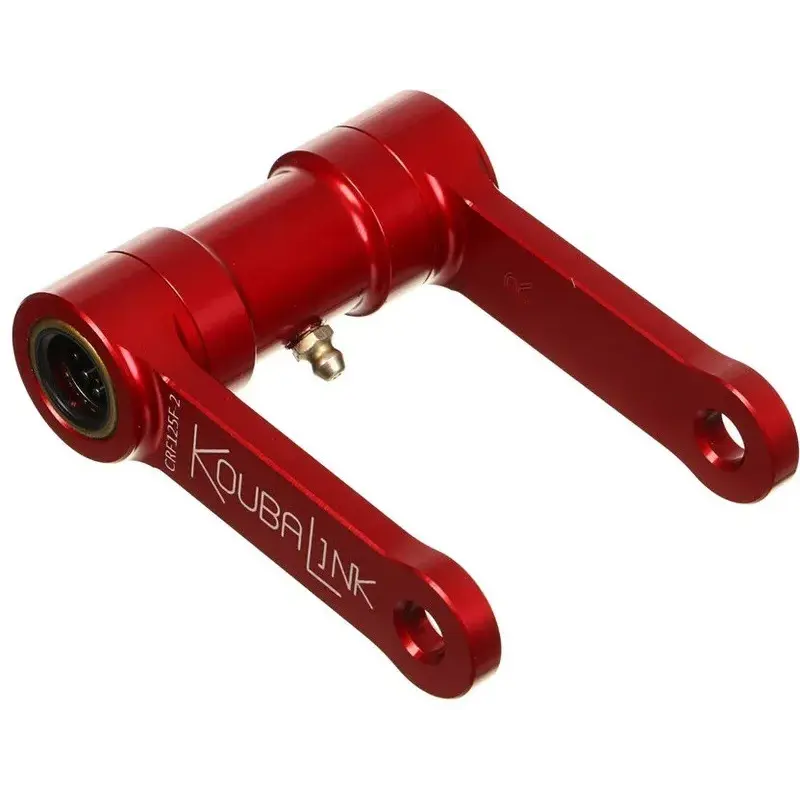 Kit de rabaissement de selle KOUBALINK (44.5 mm) rouge - Honda CRF125F
