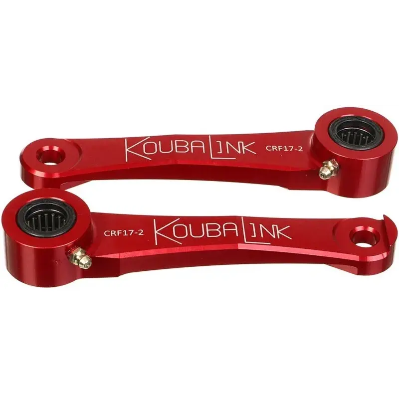 Kit de rabaissement de selle KOUBALINK (31.8 - 38.1 mm) rouge - Honda