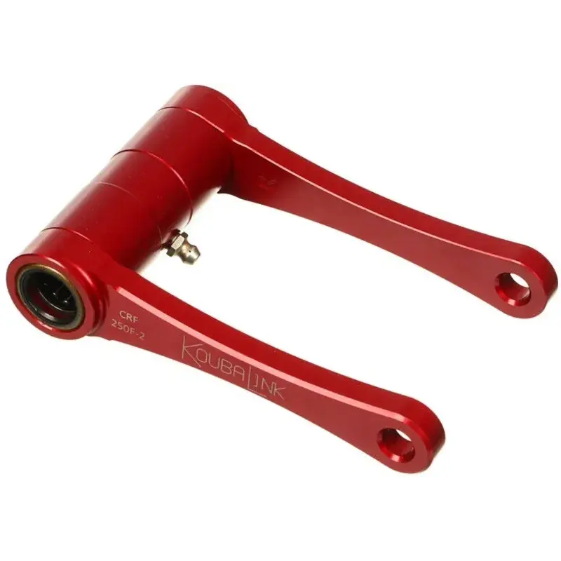 Kit de rabaissement de selle KOUBALINK (44.5 mm) rouge - Honda CRF250F