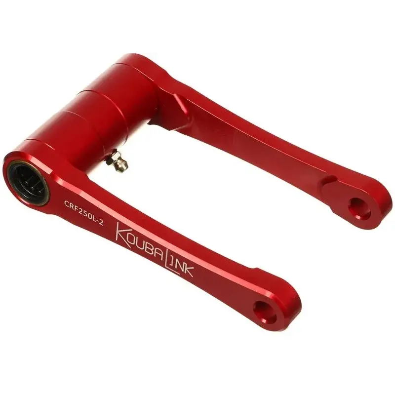 Kit de rabaissement de selle KOUBALINK (44.5 mm) rouge - Honda CRF250L