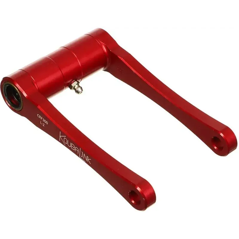 Kit de rabaissement de selle KOUBALINK (44.5 mm) rouge - Honda CRF300L / Rally