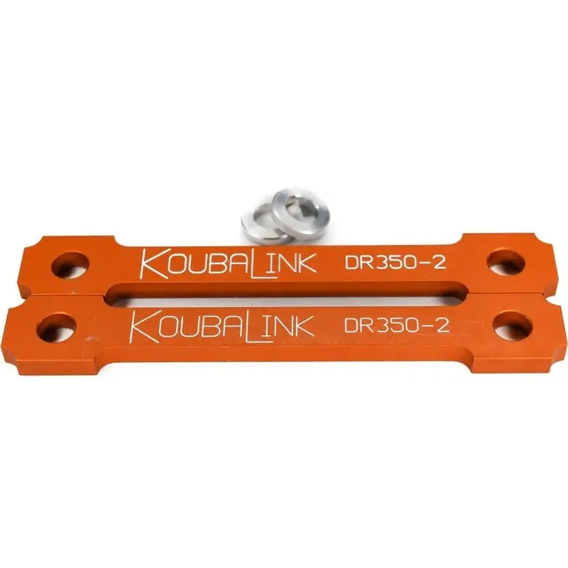 Kit de rabaissement de selle KOUBALINK (44.5 mm) orange - Suzuki