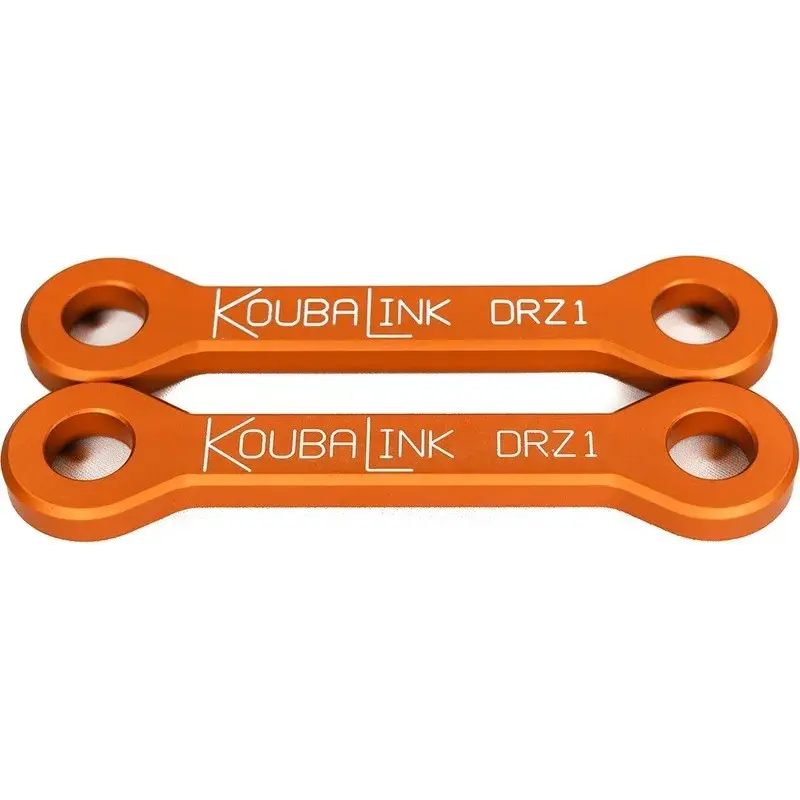 Kit de rabaissement de selle KOUBALINK (19.1 - 31.8 mm) orange - Kawasaki / Suzuki
