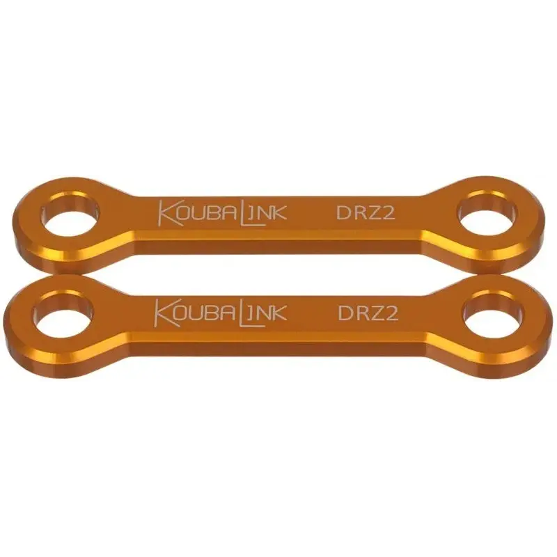 Kit de rabaissement de selle KOUBALINK (31.8 mm) orange - Kawasaki / Suzuki