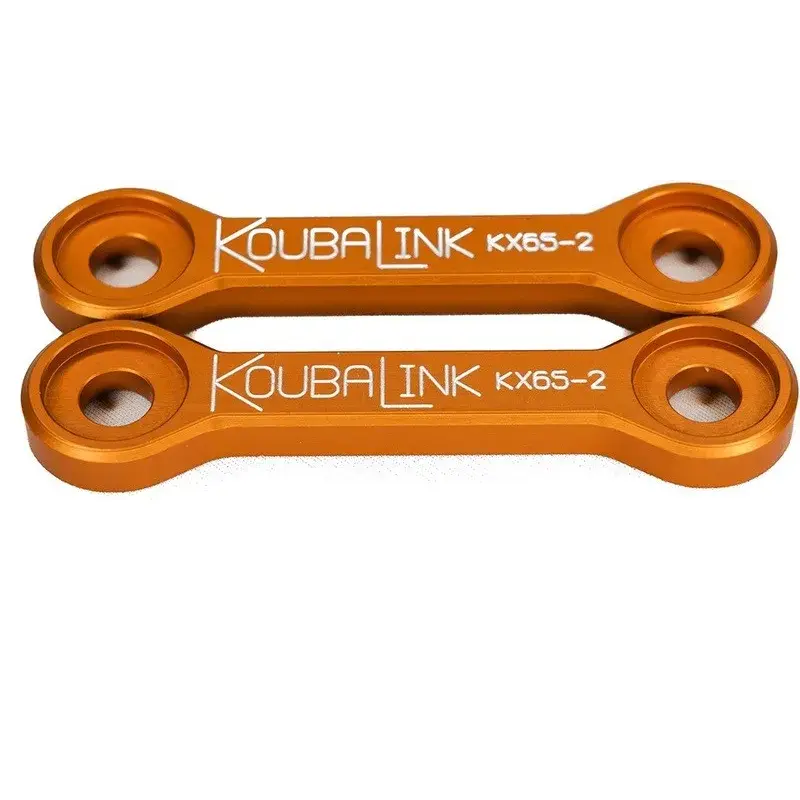 Kit de rabaissement de selle KOUBALINK (50.8 mm) orange - Kawasaki / Suzuki