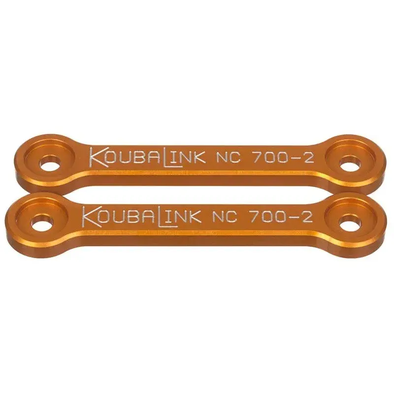 Kit de rabaissement de selle KOUBALINK (33.7 mm) orange - Honda