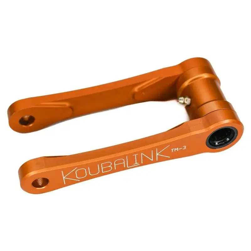 Kit de rabaissement de selle KOUBALINK (38.1 - 41 mm) orange - TM Racing